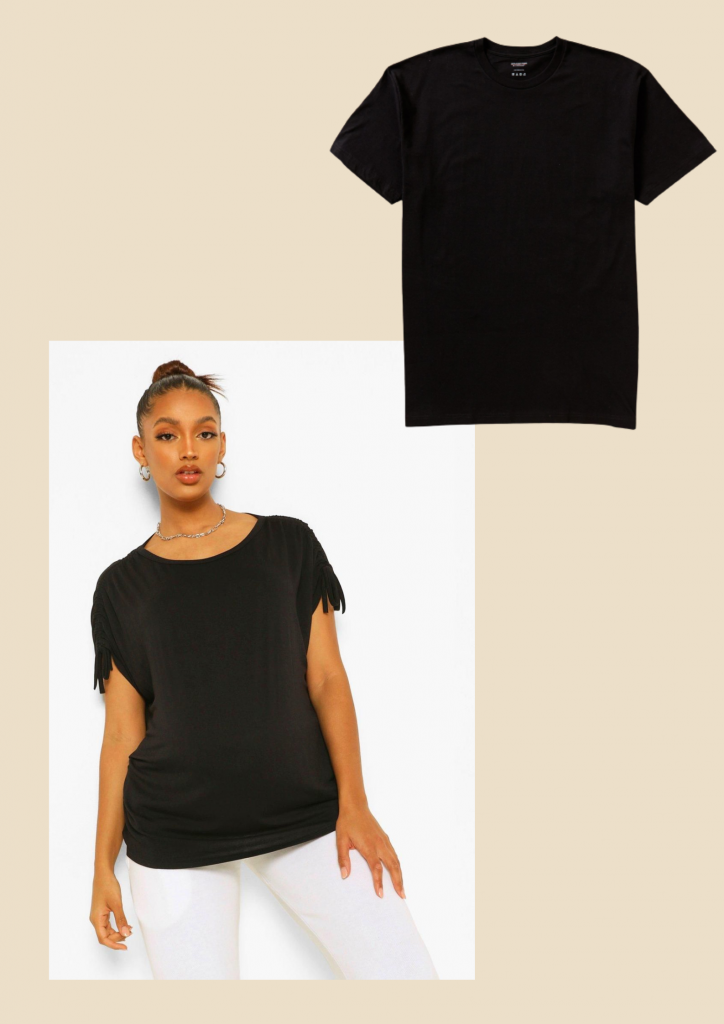 9 Black T-Shirts Every Woman Need in Her Wardrobe